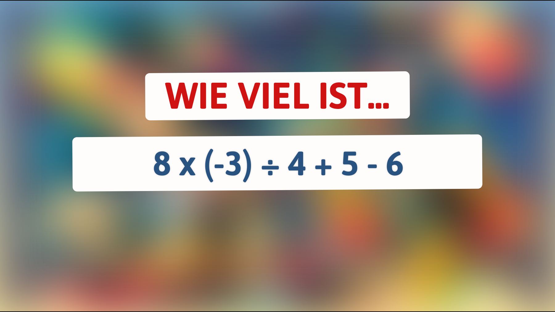 Nur 1% können es lösen: Schaffen Sie dieses knifflige Mathe-Rätsel?"